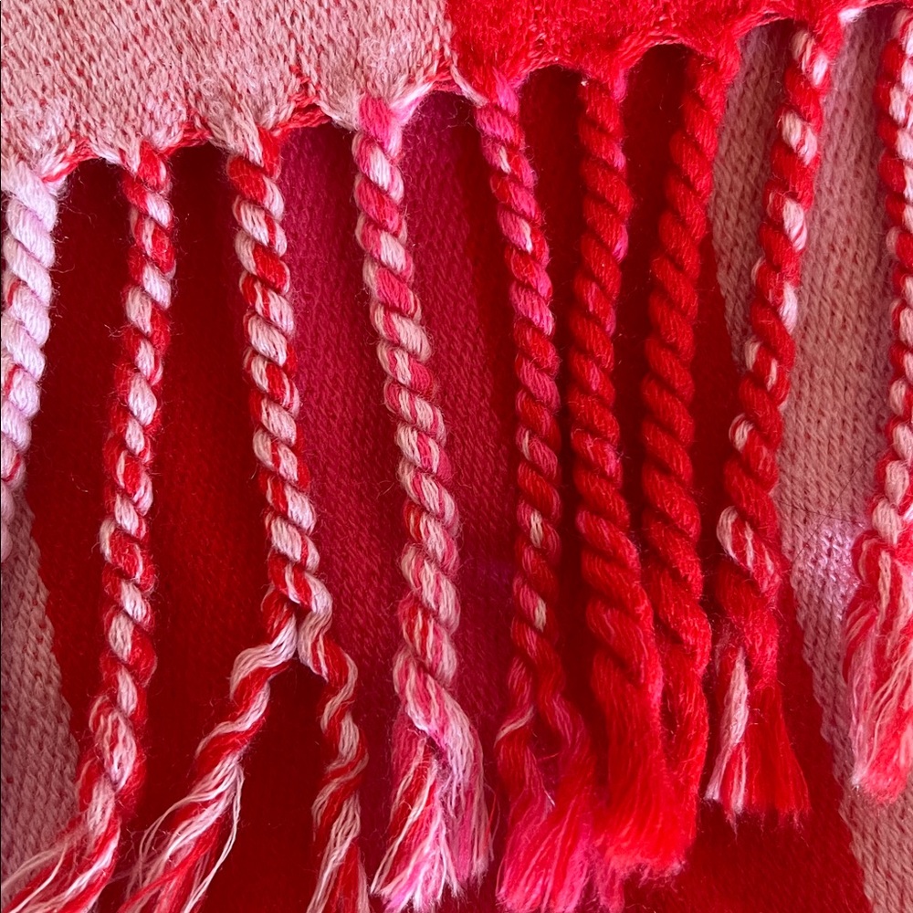 Coach Cashmere Silk Blend Stripe Scarf - Picture 7 of 9